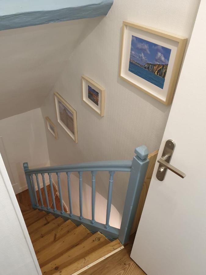 La Perle Bleue Leilighet Dieppe Eksteriør bilde